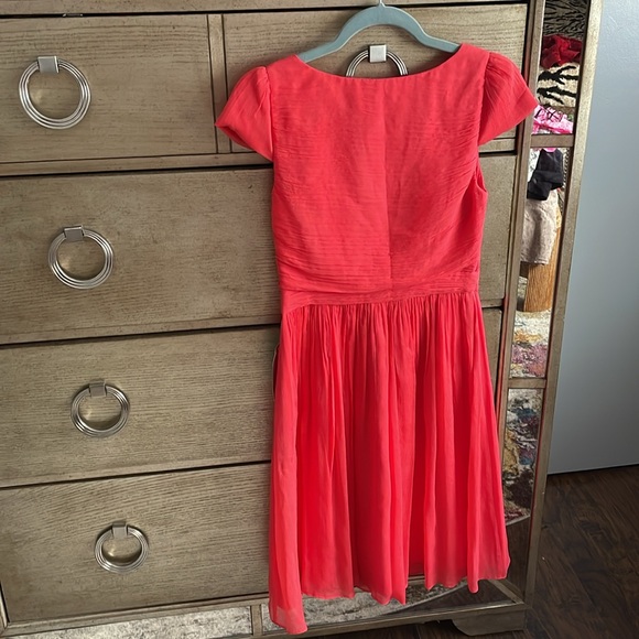 J. Crew silk chiffon Mirabelle dress, size 4; new - Picture 3 of 6